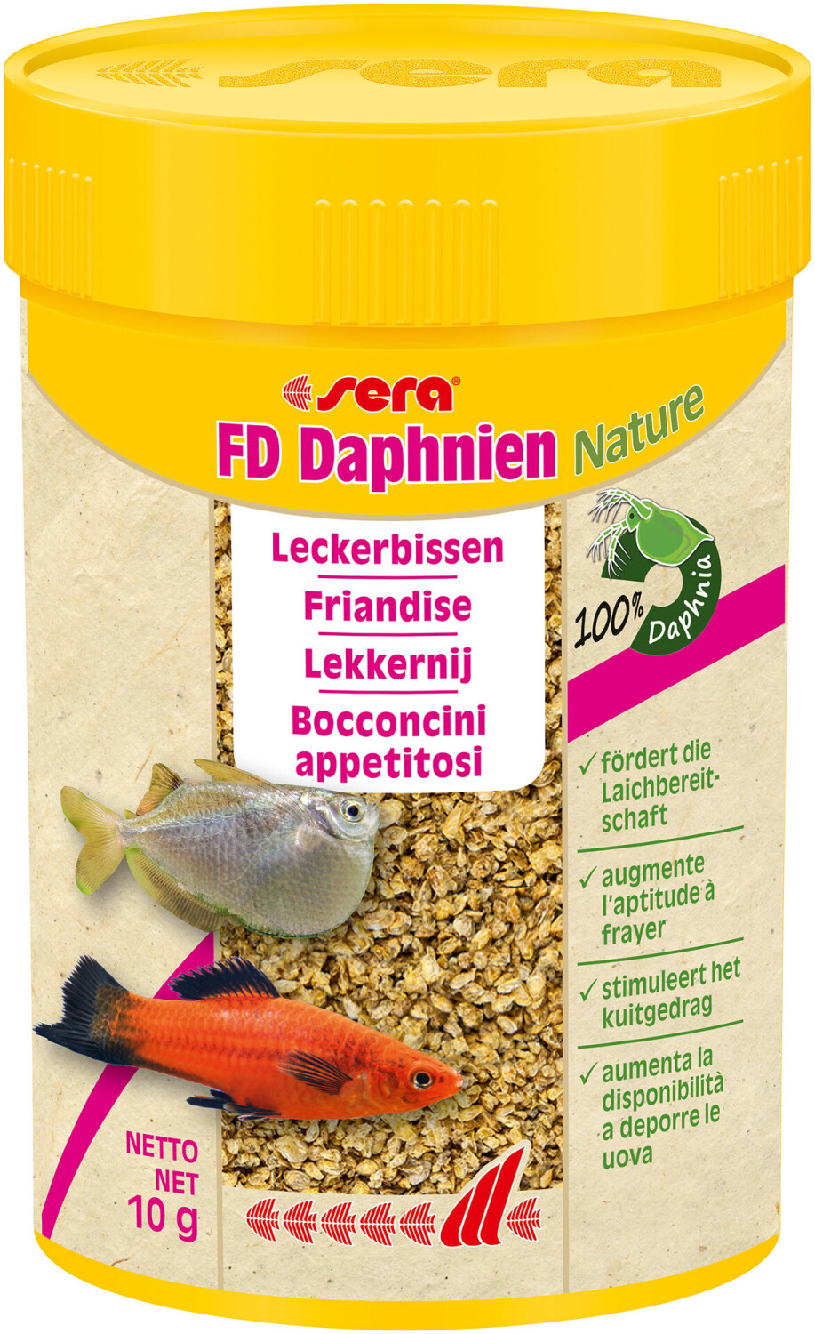 sera FD daphnies