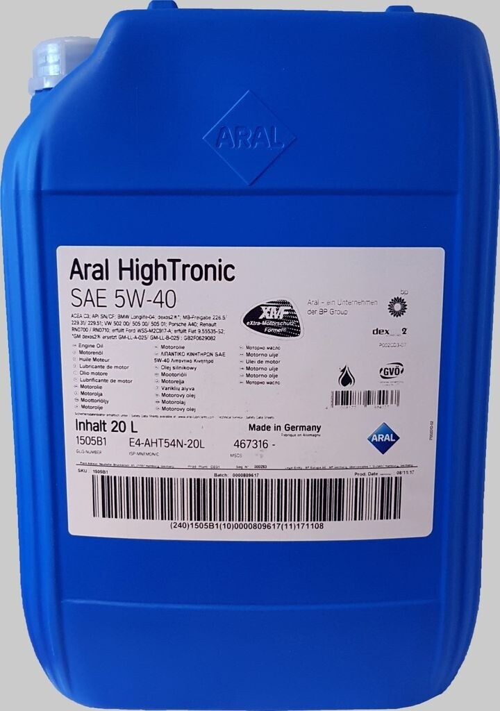 Aral High Tronic 5W-40 (20 l)