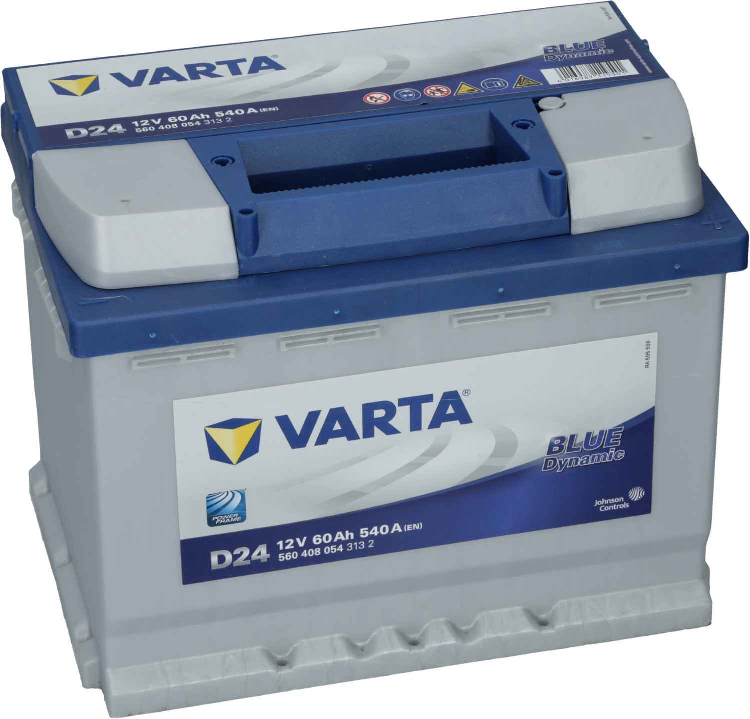 Varta D24 Blue Dynamic Starter Battery Car Battery 12V 60Ah 5604080543132