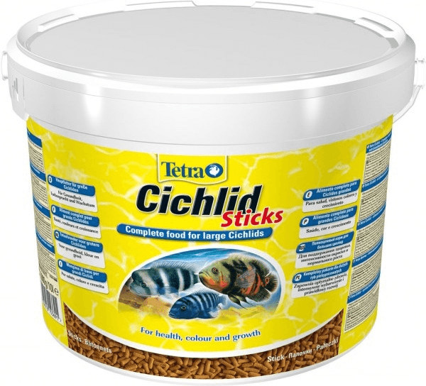 Tetra Cichlid Sticks pour les grands Cichlidés (10 l.)