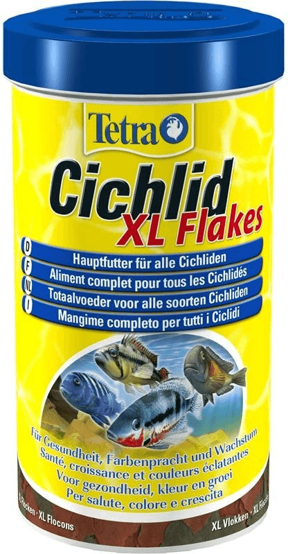 Tetra Cichlid XL Flakes pur tous les Cichlidés et autres poissons d'ornement (500 ml)