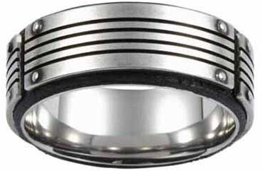 Fossil Bague en acier (JF83553)