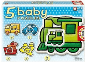 Educa Borrás Baby Puzzle - Véhicules