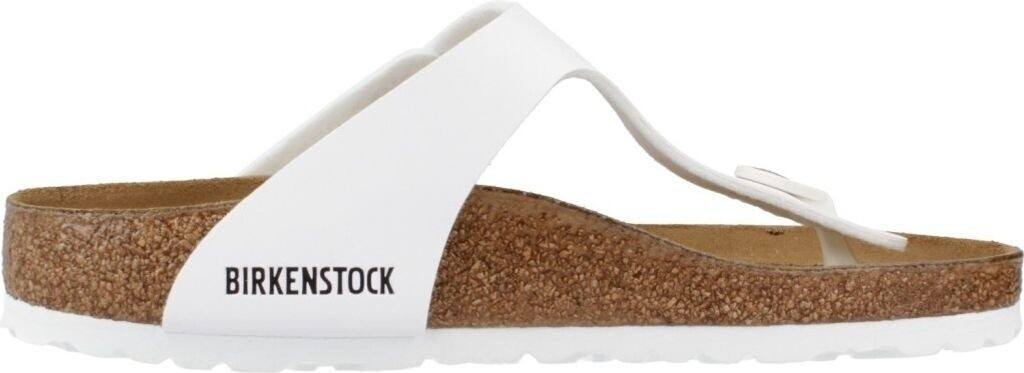 Birkenstock gizeh white leather store