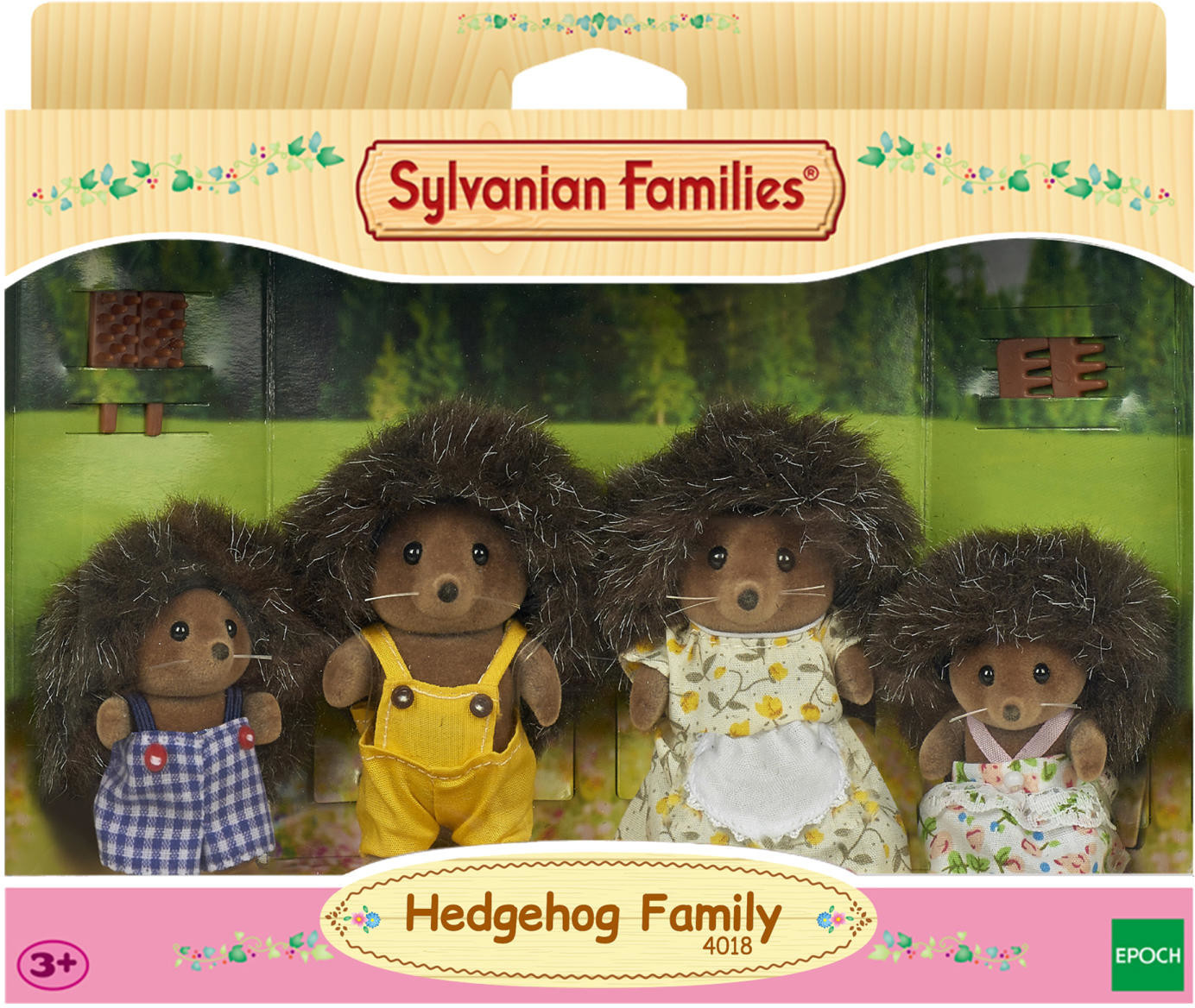 La famille Hérisson - Sylvanian Families - 4018 - Figurines et mondes  imaginaires - Jeux d'imagination