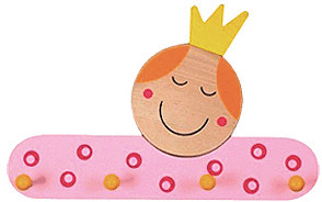 Niermann Patère princesse - 4 crochets