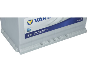  Varta Blue Dynamic E11 Batterie Voitures, 12 V 74Ah 680 Amps  (En)