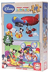 Educa Borrás Mickey Mouse Club House (2x50 pièces)
