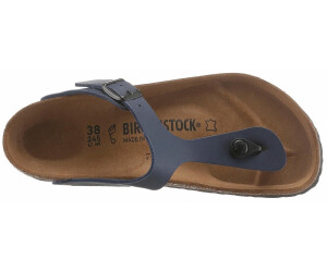 birkenstock gizeh patent blue
