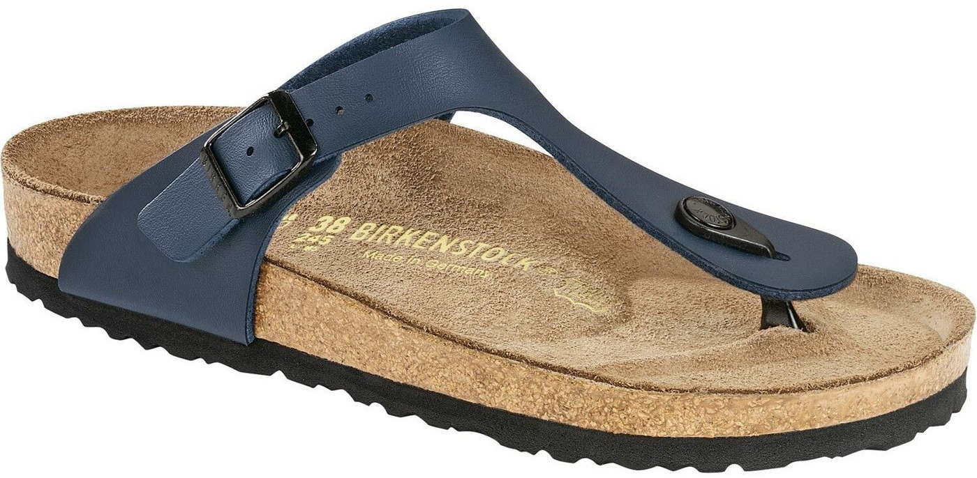 Buy Birkenstock Gizeh Birko Flor regular blue from 76.00 Today