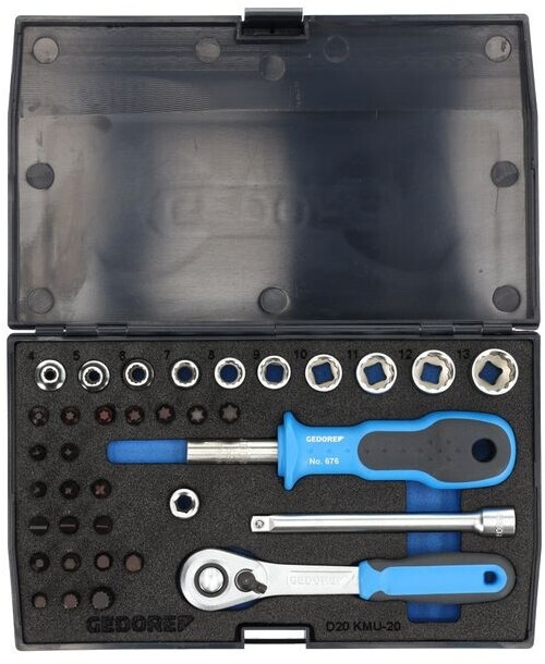 GEDORE D 20 10 Socket Wrench - 1/4" Drive, 10mm Size - Professional Quality