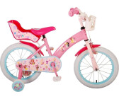 Kinderfahrrad mit abnehmbaren Stützrädern Preisvergleich 14 Zoll Kinderfahrrad Fahrrad Prinzessin Sofia Mädchen 4 5 6