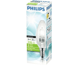 Philips EcoClassic30 28W E14 B35 klar ab 7,49 € Preisvergleich bei idealo.de