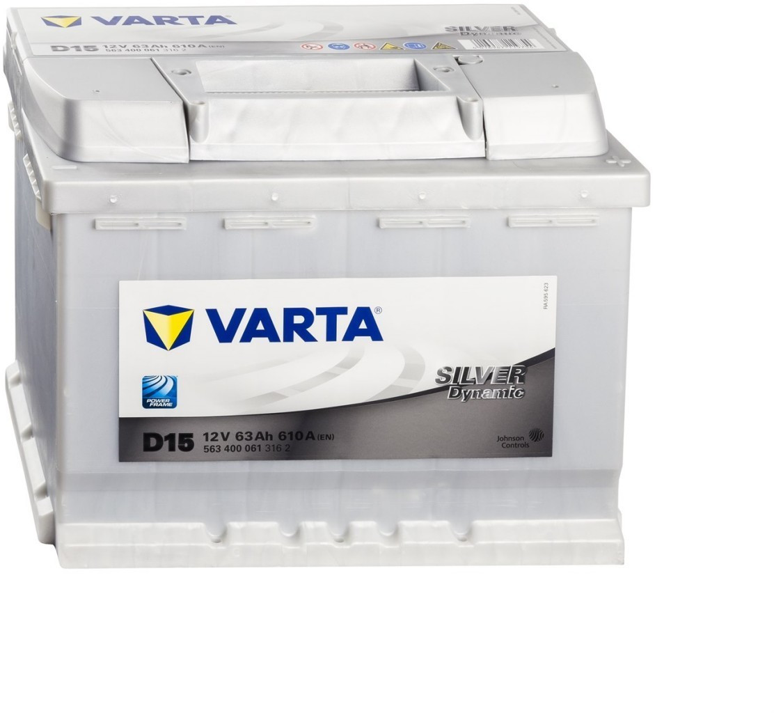VARTA Silver Dynamic 12V 63Ah D15 ab 74,02 € (Februar 2024 Preise)