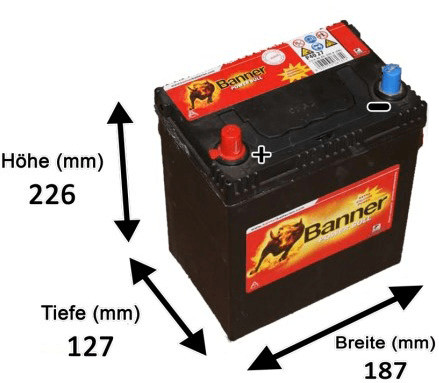 Batterie Banner 12V 45Ah - 330A PowerBull P4524