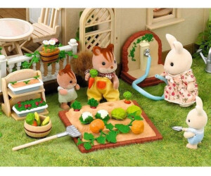 sylvanian families vegetable garden set