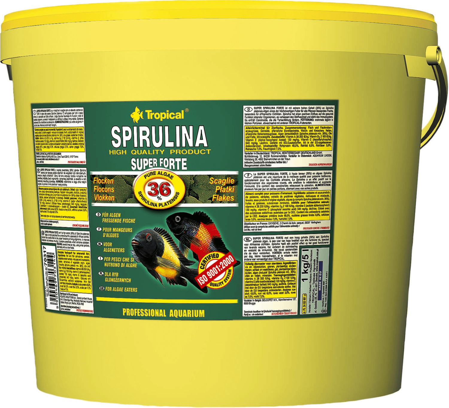 Tropical Super Spirulina Forte (5 litres)