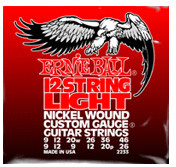 ERNIE BALL 12-string Light Nickel Wound Electric .009 - .046