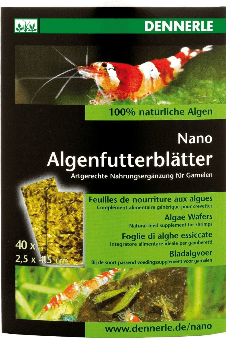 Dennerle Feuilles d'algues Nano (x40)