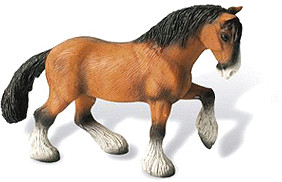 Bullyland Cheval entier Shire famille (62666)