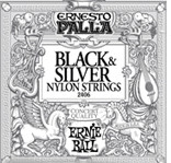 ERNIE BALL Ernesto Palla Nylon Classical Black & Silver