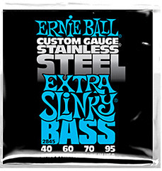 ERNIE BALL Stainless Steel Extra Slinky Bass .040 - .095