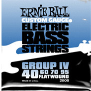 ERNIE BALL Flatwound Bass Group IV .040 - .095