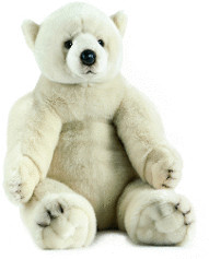 Anima Ours polaire assis 70 cm