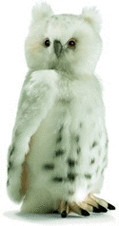 Anima Chouette blanche 32 cm