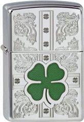 Zippo Urban Cowboy Dazzling Clovers