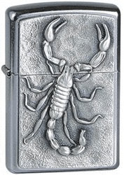 Zippo Wild Animals Scorpion Emblem