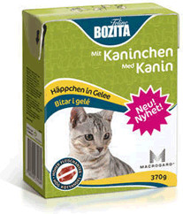 Bozita Bouchées en gelée lapin (370 g)