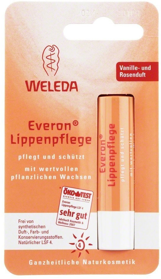 Weleda Soin des lèvres Everon (4, 8 g)