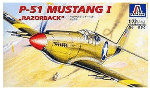 Italeri P-51 Mustang I Razorback (0086)