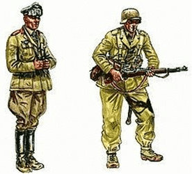 Italeri Corps allemand de l'Afrique WWII (6099)