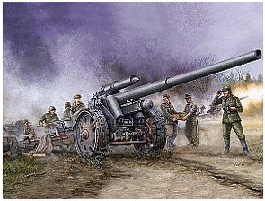 Trumpeter Canon allemand s.10 cm K.18 (2305)