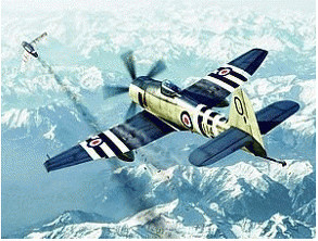 Trumpeter Hawker Sea Fury FB.11 (1631)