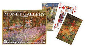 Coffret de 2 jeux de cartes Jardins de Monet
