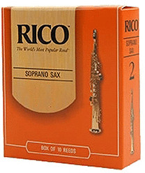 Rico Reeds Soprano Saxophone, Box of 25
