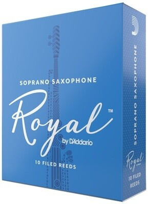 Rico Reeds Anches Royal Soprano Saxophone, boîte de 10