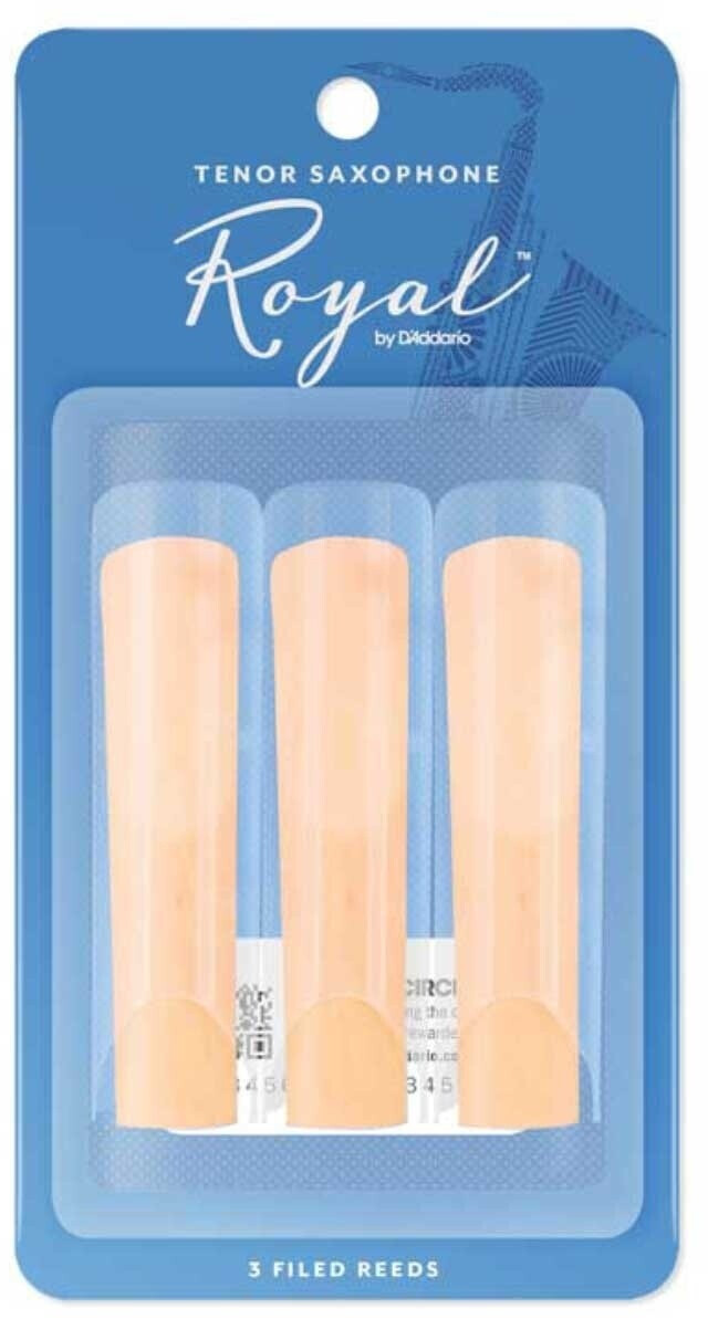 Rico Reeds Royal Tenor Saxophone, Box of 3