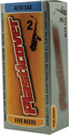 Rico Reeds Boite de 5 anches Plasticover pour saxophone Alto