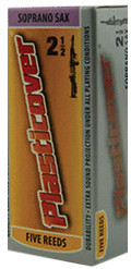 Rico Reeds Plasticover Soprano Saxophone, Box of 5