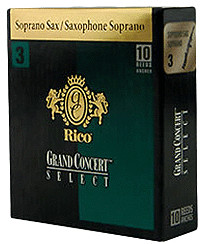 Rico Reeds Grand Concert Select Soprano Saxophone, 10er Box
