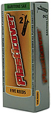 Rico Reeds Plasticover Baritone Saxophone, Box of 5