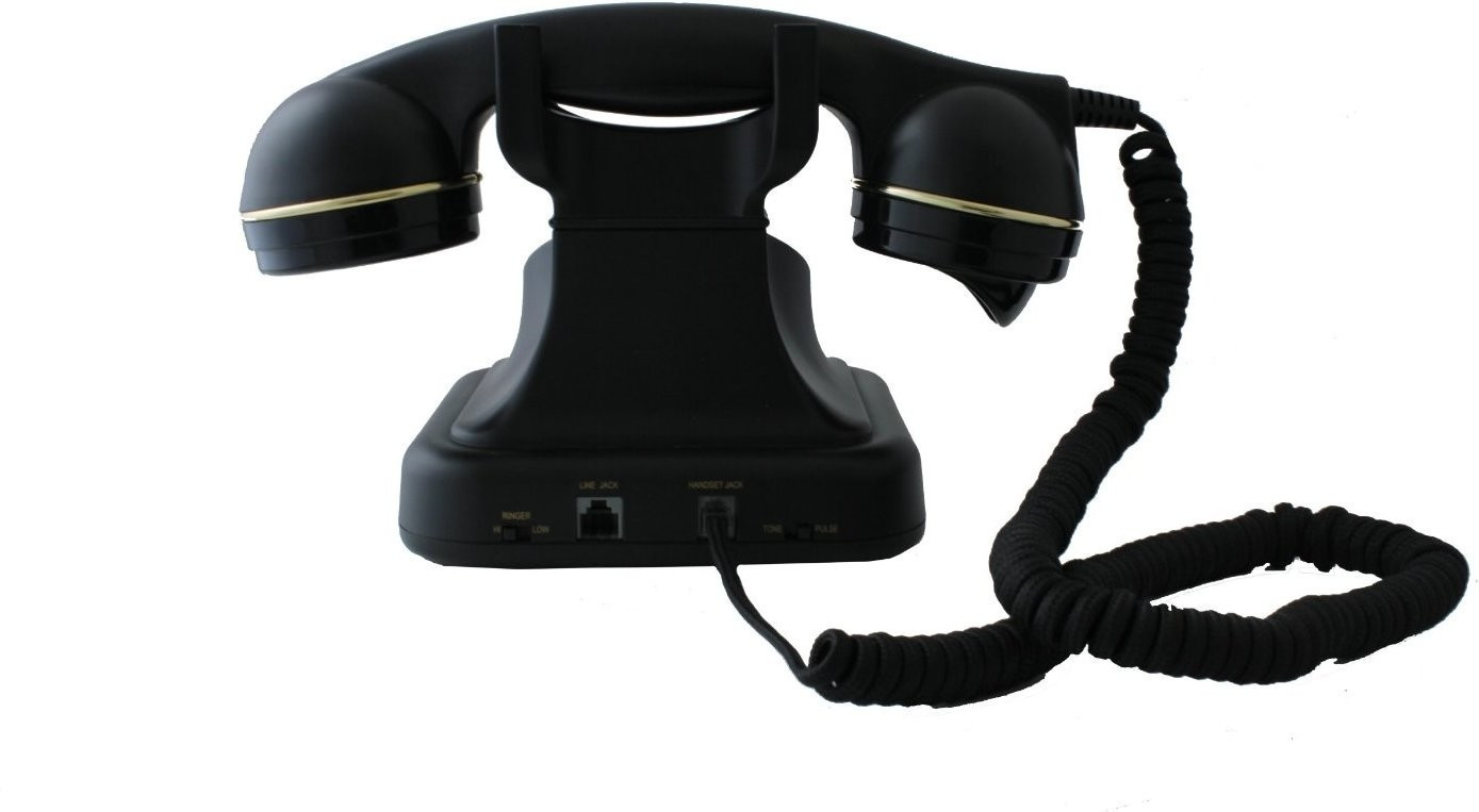 BRONDI Brondi Vintage 10 Nero Telefono Corded Design Retro