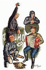 Trumpeter Soldats de chars russes WWII (0413)