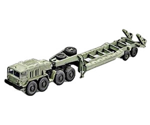 Maquette plastique de camion militaire Russe MAZ-537G fin de production  avec remorque MAZ/ChMZAP-5247G 1:72