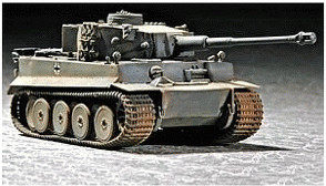 Trumpeter Tiger 1 char production antérieure (7242)
