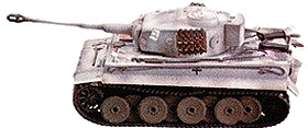 Trumpeter Easy Model - Tiger 1 Early Type LAH Kharkov 1943 (36208)